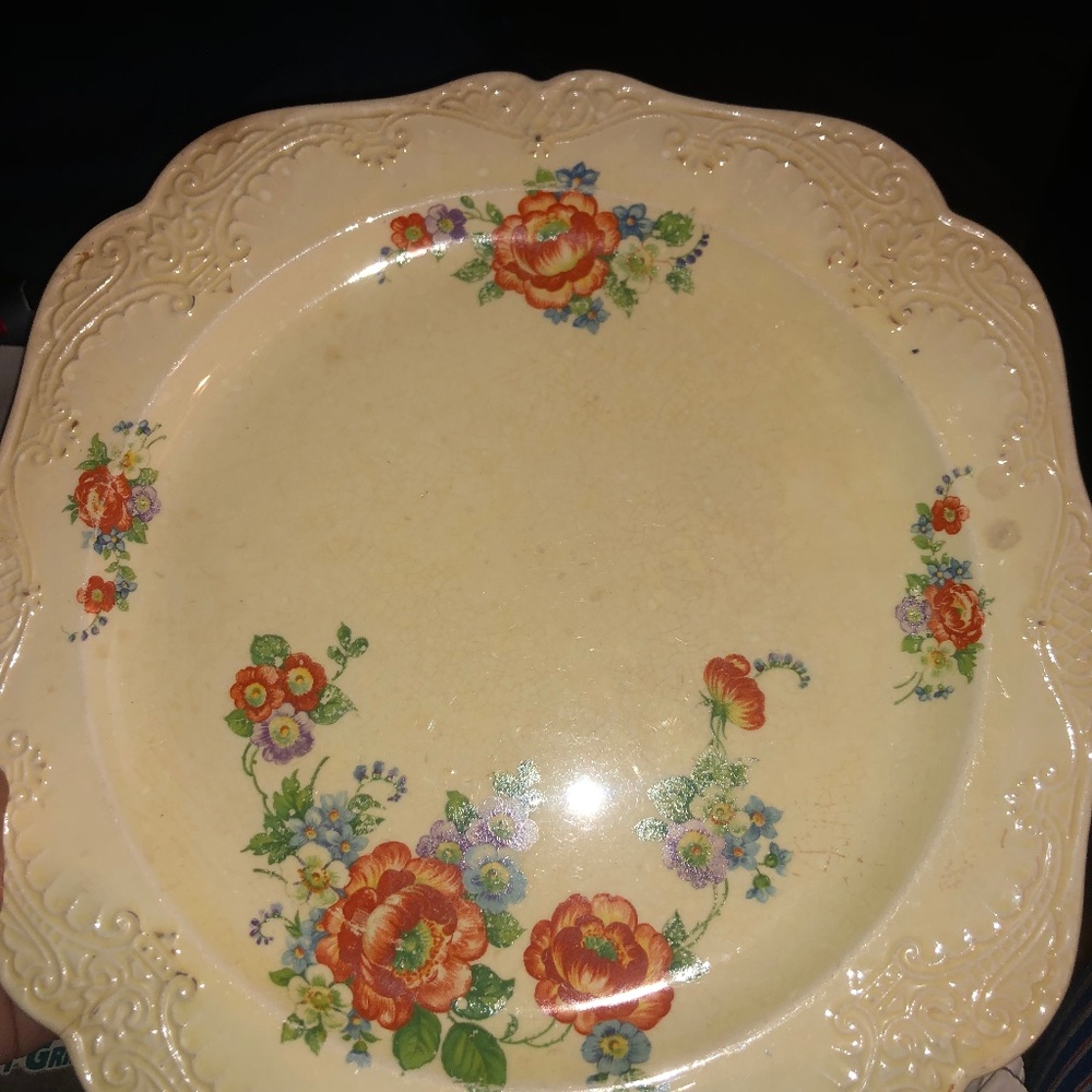 Vintage Antique 1930s Popaco plate
